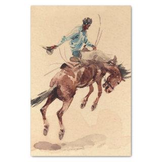 Bronc Rider 2 by Edward Borein Tissue Paper