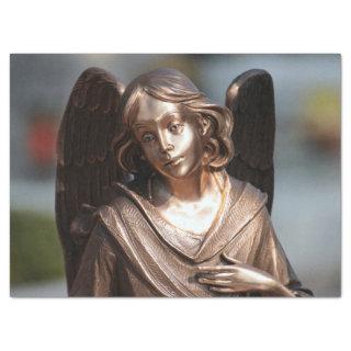 bronze angel tissue paper