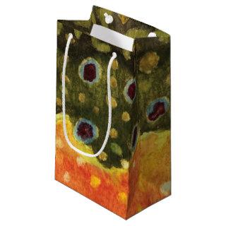 Brook Trout Fly Fishing Small Gift Bag