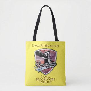 Brooklyn Logo Design Tote Bag