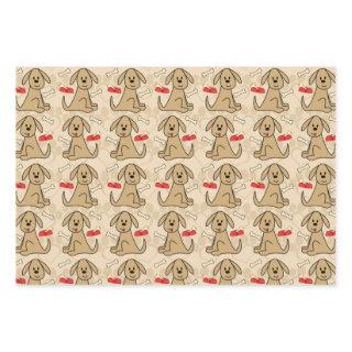 Brown Puppy Dog Design  Sheets