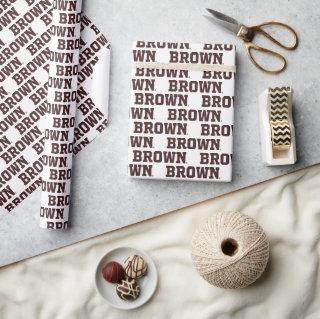 Brown Text Logo
