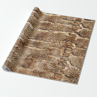 Brown tones python scales pattern