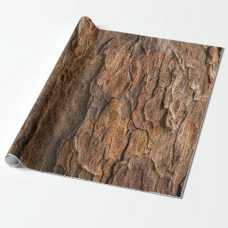 Brown tree bark in closeup photography