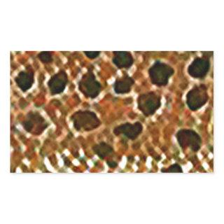 Brown Trout Fish Skin Print Rectangular Sticker