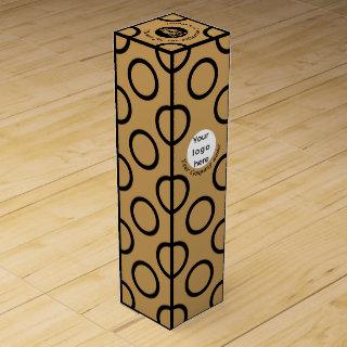 Brown Wise Owl Thanks For The Difference You Made! Wine Box