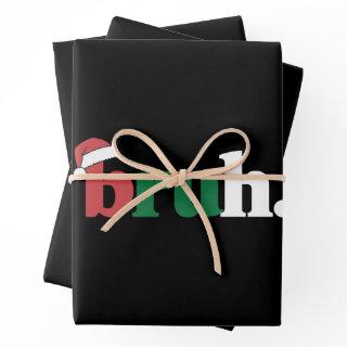 Bruh Meme Funny Saying Bro Greeting Christmas  Sheets