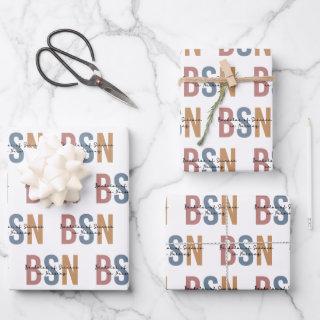 BSN Bachelor of Science in Nursing Graduation  Sheets