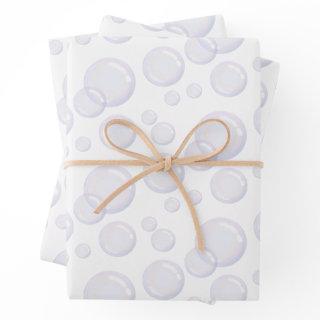 Bubble Bath Blowing Bubbles bubble wrap spa party  Sheets