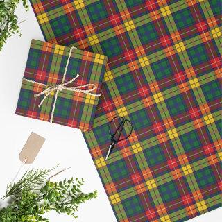 Buchanan Clan Tartan Plaid Pattern Holidays