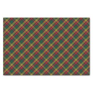 Buchanan Clan Tartan Plaid Pattern Tissue Paper
