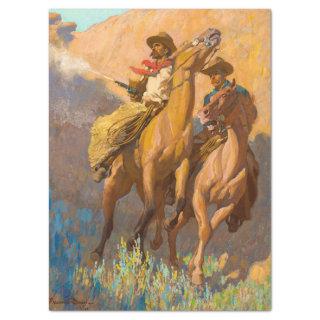 Buck Peters, Ranchman by Maynard Dixon Tissue Paper