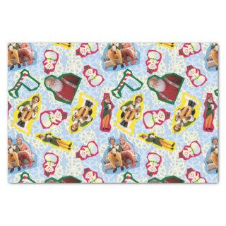 Buddy the Elf and Santa North Pole Pattern Tissue Paper