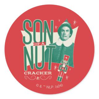 Buddy the Elf Son of a Nutcracker Classic Round Sticker