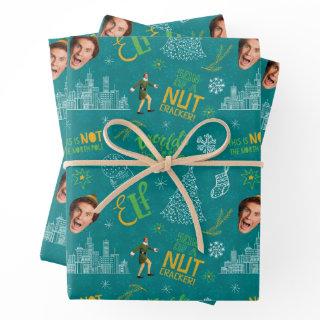 Buddy the Elf Teal Quote Pattern  Sheets