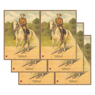 Buffalo Bill Cody on Horse Pattern  Sheets