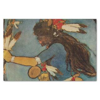 “Buffalo Dancer” Western Art by Gerald Cassidy Tissue Paper