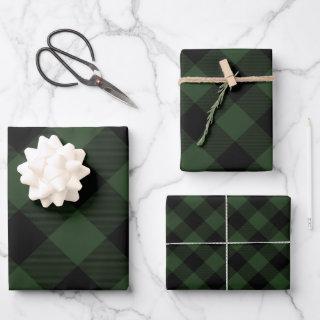 Buffalo Plaid Rob Roy Check Green Plaid Pattern  Sheets