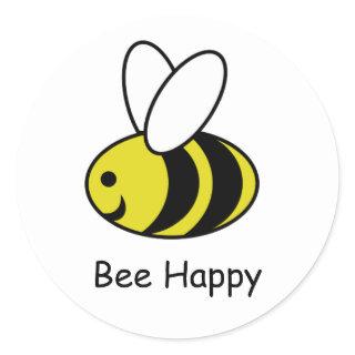 Bumble Bee Classic Round Sticker