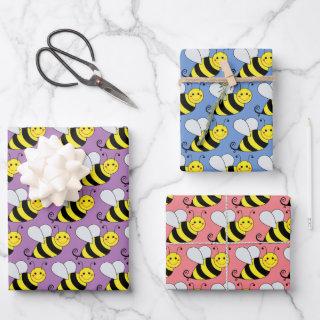 Bumble Bee Different Colored  Sheets