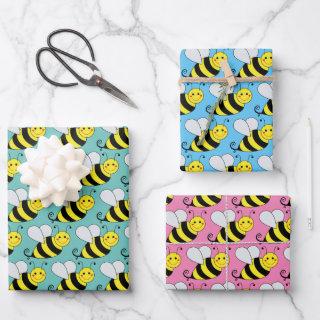 Bumble Bee Different Colored  Sheets