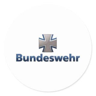 Bundeswehr Emblem Classic Round Sticker