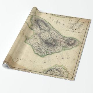 Bunker Hill Revolutionary War Map (June 17, 1775)
