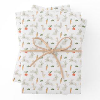 Bunnies & Ducks on the Farm Pattern  Sheets