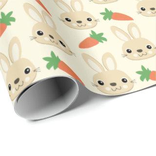 Bunny and Carrot Easter Pattern