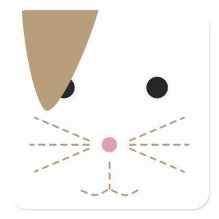 Bunny Face Sticker