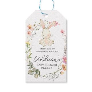 Bunny favor tag, bunny gift tag, gift tags