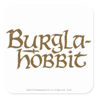 Burgla Hobbit Square Sticker