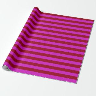 Burgundy and Magenta Stripes