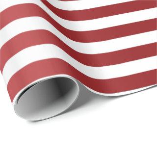 Burgundy Bordeaux Red Stripes Lines White Minimal