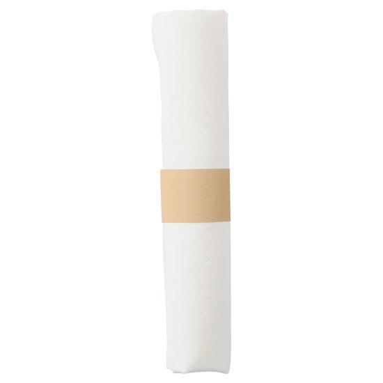 Burlywood (solid color)  napkin bands