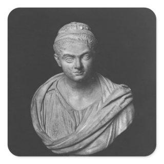 Bust of Julia Mamaea Square Sticker