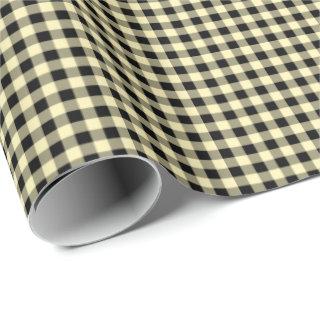 Butter Yellow | Black Gingham