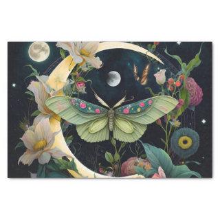 Butterflies, Flowers and the Moon Tissue Paper