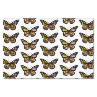 Butterflies Watercolor Pattern Gift Tissue Paper