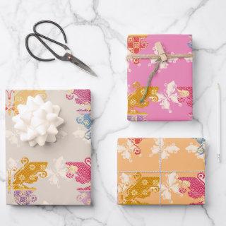 Butterfly Kimono Mix Pattern  Sheets