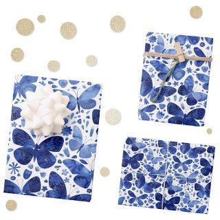 Butterfly Watercolor Blue  Sheets