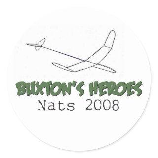 Buxton's Heroes - 2008 Sticker