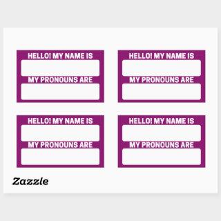 Byzantium Name & Pronoun Labels