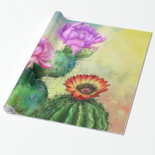 Cactus  Beautiful Color Flowers