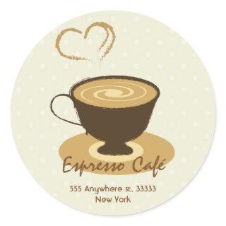 Cafe Sticker