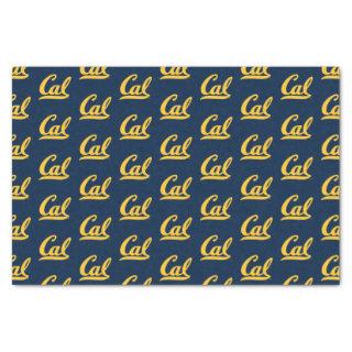 Cal Gold Script Tissue Paper
