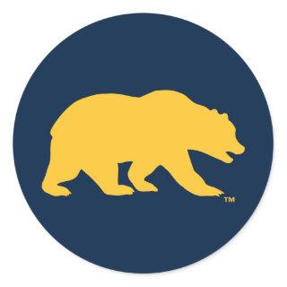 Cal Golden Bear Classic Round Sticker