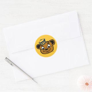 Cal Mascot | Oski the Bear Classic Round Sticker