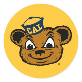Cal Mascot | Oski the Bear Classic Round Sticker