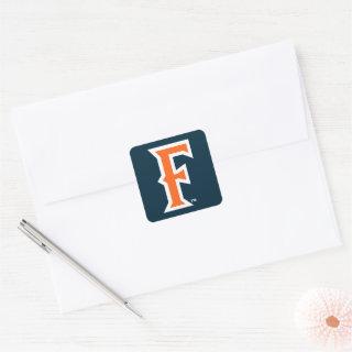 Cal State Fullerton Logo Square Sticker